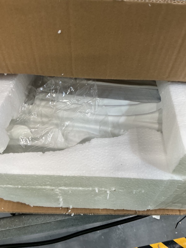 View 3 of VChymm Solar Virgin Mary Statue 27.9" White