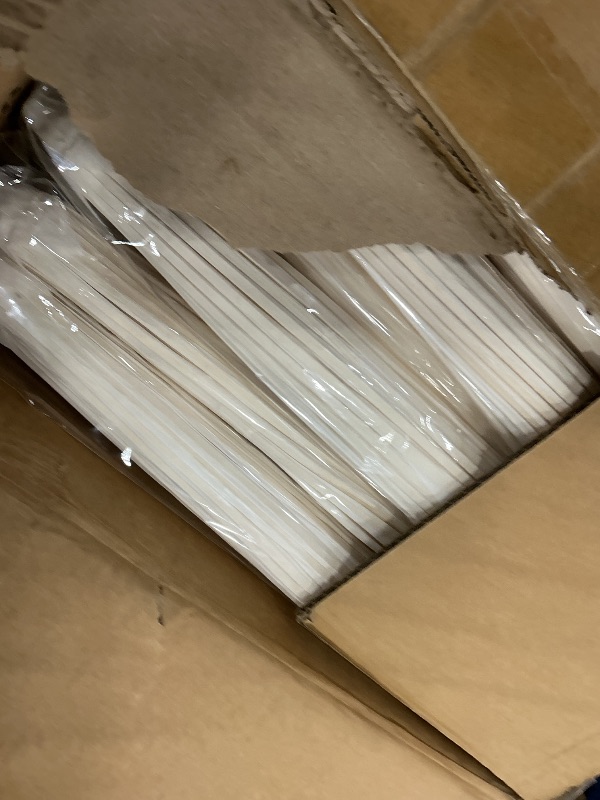 View 3 of MBJZSL 90 Pack White Paper Umbrellas, 23.6 Inch