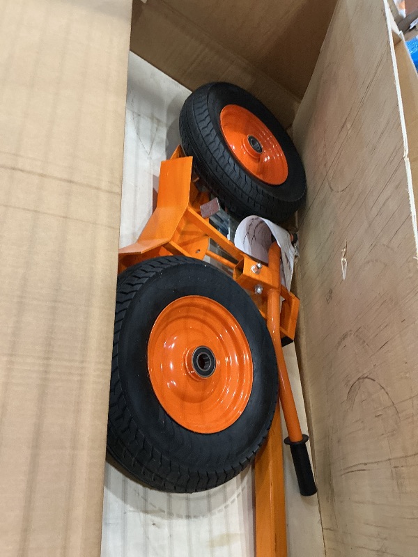 View 3 of FORGLO 55 Gallon Drum Dolly with 16" Pneumatic Wheels