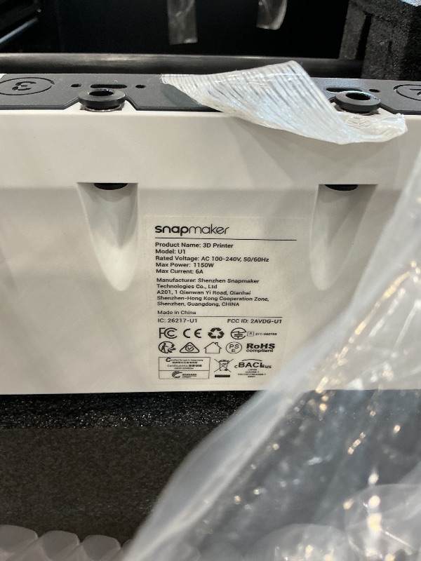 View 2 of Snapmaker U1 3D Printer