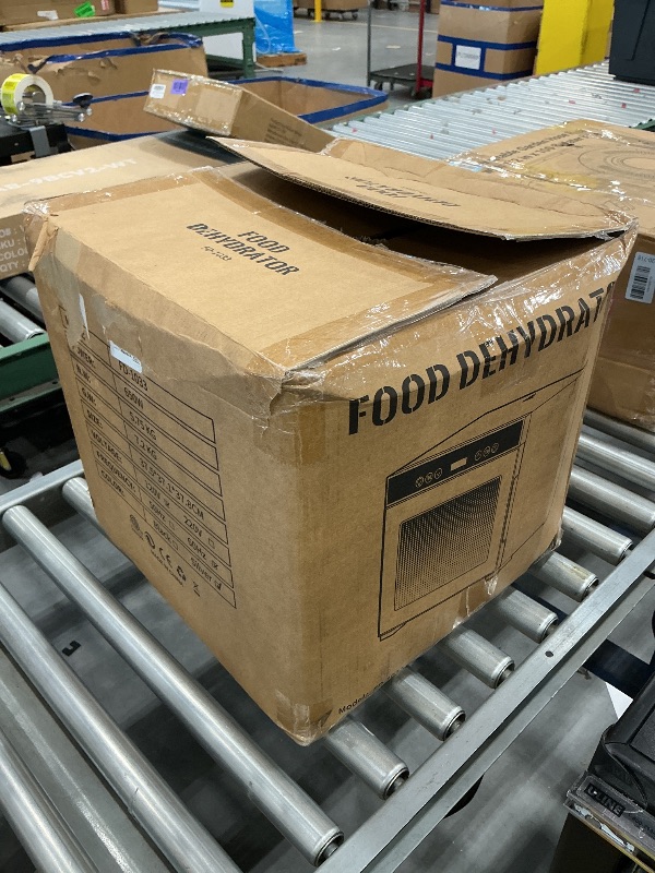 View 3 of PSIIDAN Food Dehydrator, 8 Trays, Stainless Steel