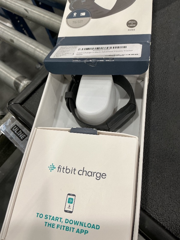 Photo 1 of Fitbit Charge 4 Activity Tracker Black
