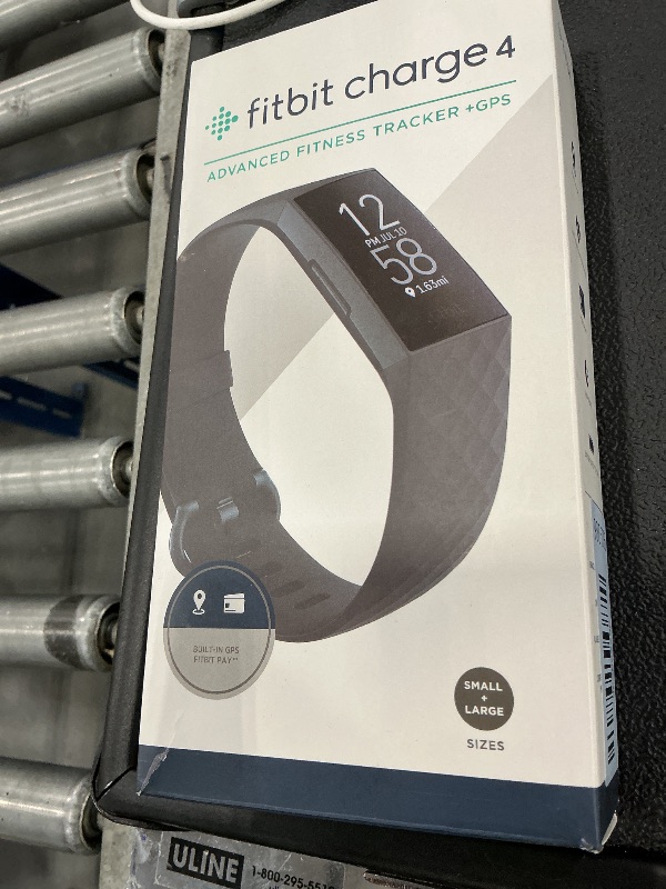 Photo 1 of Fitbit Charge 4 Activity Tracker Black