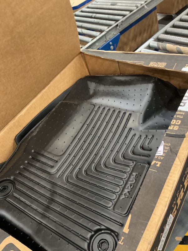View 3 of Husky Liners Weatherbeater Floor Mats | Fits 2021-2026 Ford Bronco Sport | Front & 2nd Row, 3-pc Black - 95341