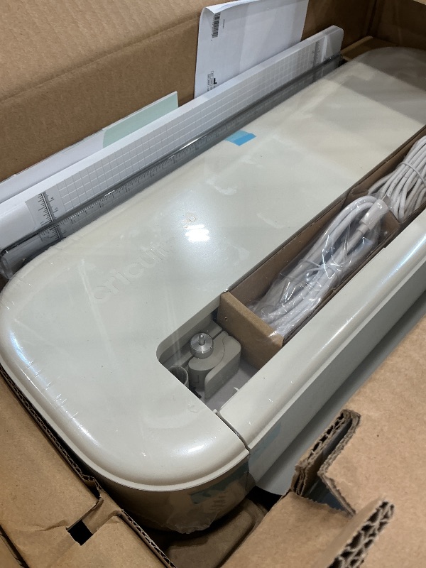 View 4 of Cricut Explore 5 Ultimate Bundle with Tools and Materials, Taupe