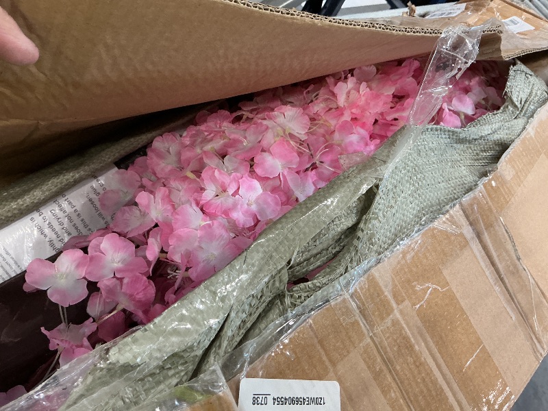 View 3 of Bigsee Artificial Cherry Blossom Tree, Pink, 7 FT
