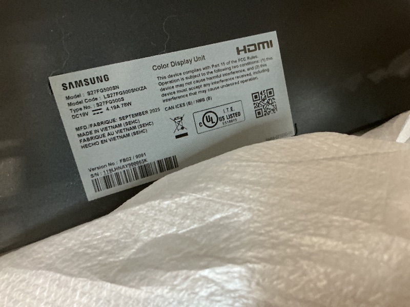 View 3 of Samsung 27” Odyssey OLED G5 (G50SF) Series QHD & QD-OLED Gaming Monitor