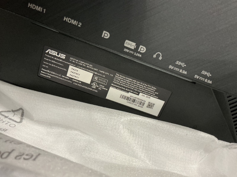 View 5 of ASUS ProArt PA279CV 27 Inch 4K UHD USB-C Professional Monitor