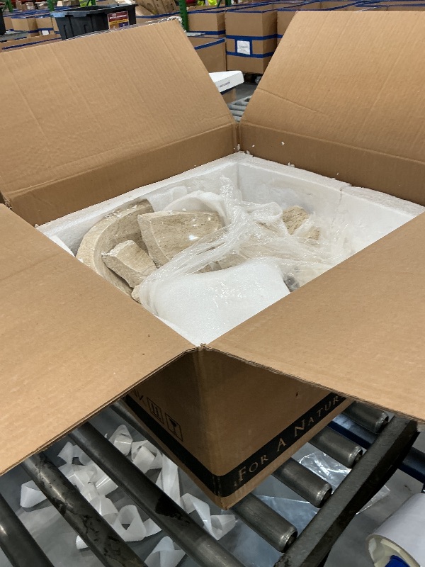 View 3 of Shades of Nature Travertine Vessel Sink