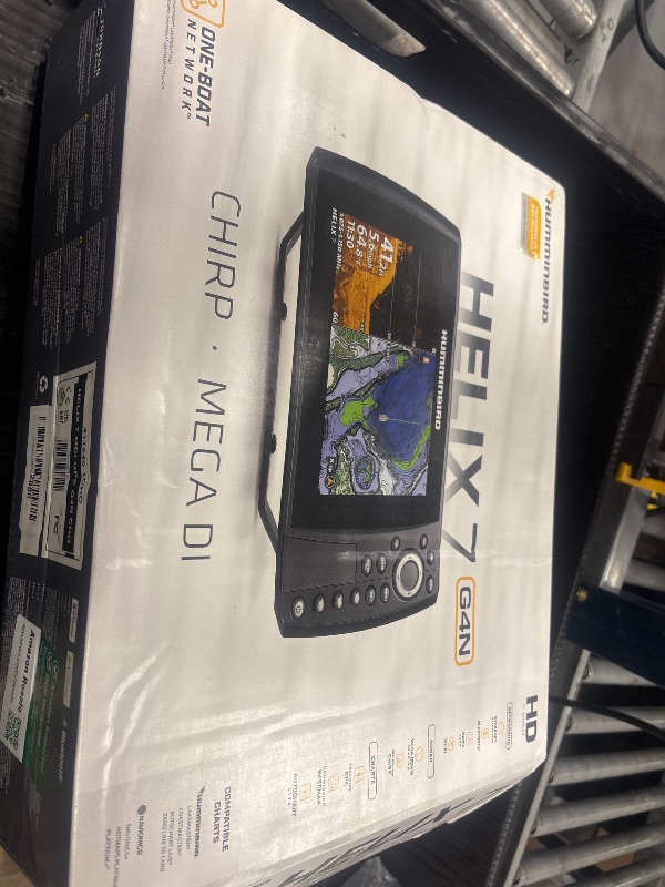 View 4 of Humminbird HELIX 7 G4N GPS Fish Finder with Dual Spectrum CHIRP Sonar & MEGA Down Imaging (Control Head Only)
