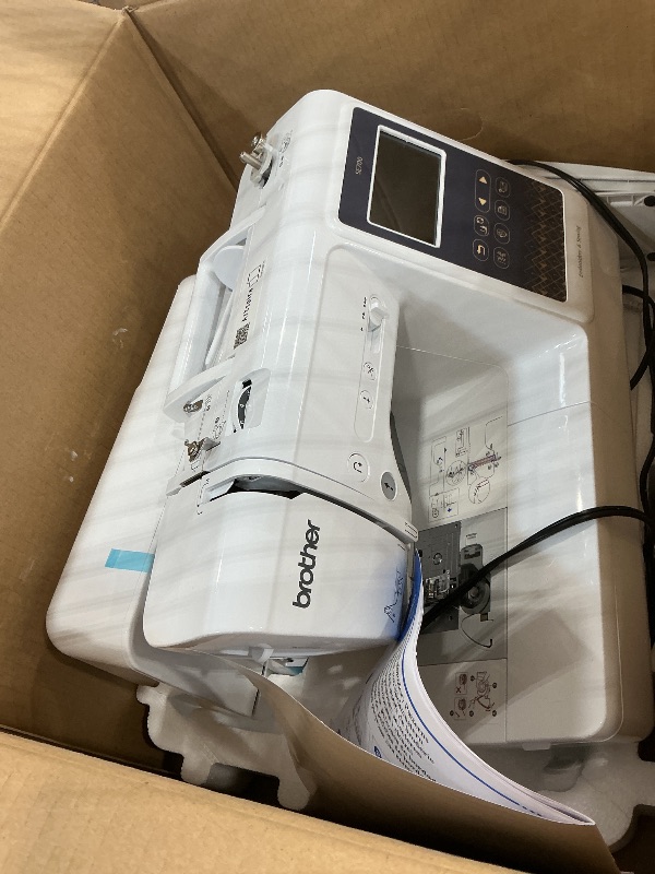 View 3 of Brother SE700 Sewing and Embroidery Machine, Wireless LAN, 8 included Ft