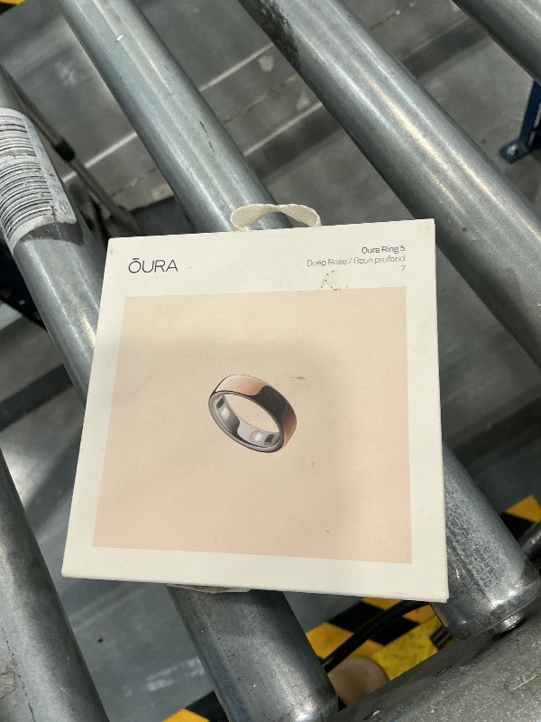 View 2 of Oura Ring 5 Smart Ring - Deep Rose - Size 7