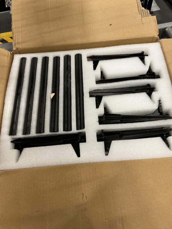 View 3 of SUNVIE 12-Pack 7" Low Voltage Path Lights 3W 12-24V Black Cast-Aluminum
