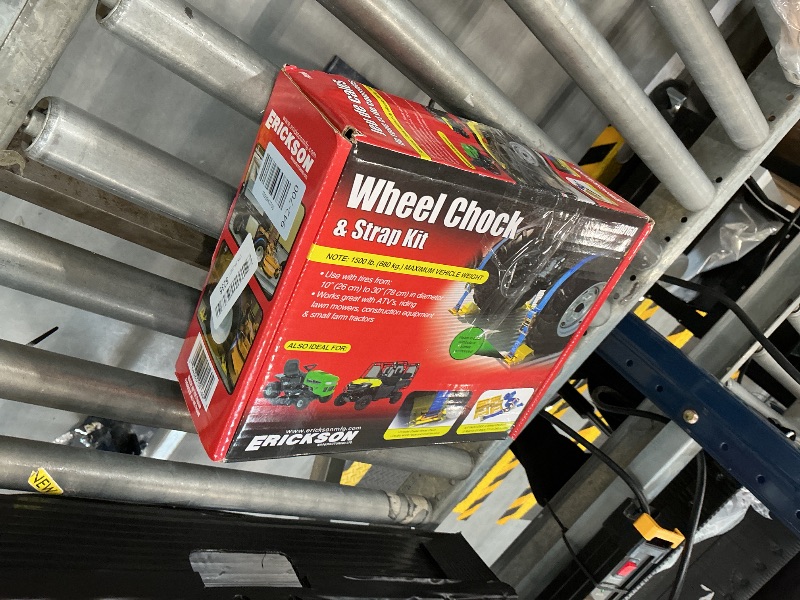 View 2 of Erickson Wheel Chock Tie-Down Kit - Double Slotted E-Fitting, 2 in x 7.5 ft