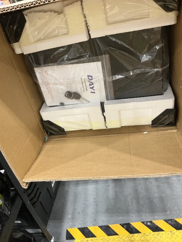 View 3 of DAYI Biometric Fingerprint Fireproof Safe Box - 3.0 Cu Ft