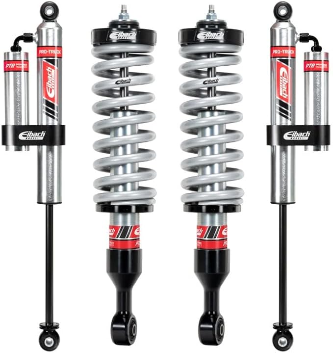 Photo 1 of Eibach Suspension Lift Kit, PRO-TRUCK-LIFT STAGE 2R, 1 to 3 in Front Lift, 0 to 1-1/2 in Rear Lift, Reservoirs/Shocks/Springs, compatible with GM Midsize Truck 2015-22, Kit
