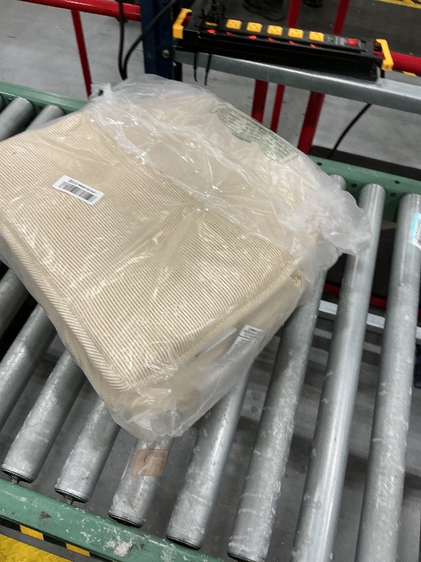 View 2 of beige seat cushions 