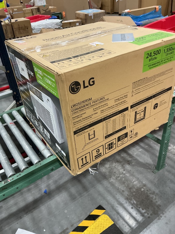 View 2 of LG 24,500 BTU Smart Window Air Conditioner