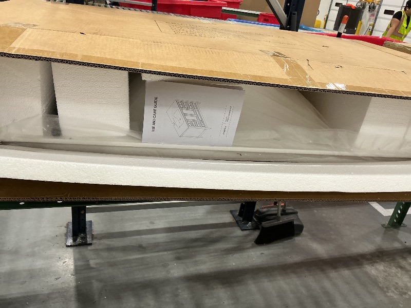 View 3 of Tribesigns 48" Bathroom Vanity Cabinet with Acrylic Basin