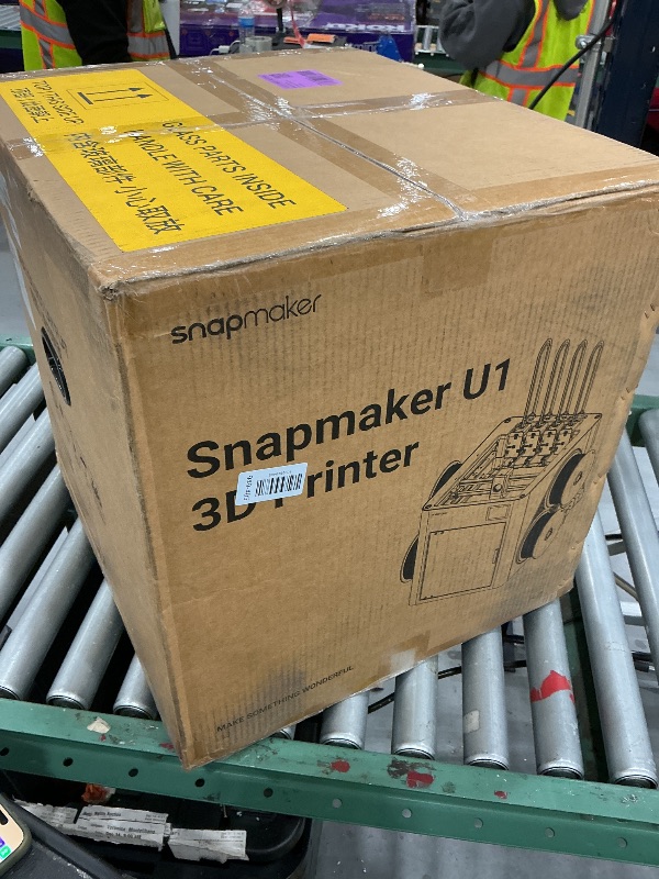 View 2 of Snapmaker U1 3D Printer,4-Toolhead with 5s Toolchanger,Multi-Color Printing
5X Fast Printing,Minimal Purge,Multi-Material Printing,Smart Calibration,Model Library,Beginner Friendly,Auto Filament System