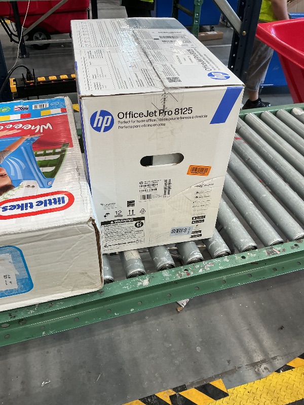 View 2 of HP OfficeJet Pro 8125 Wireless All-in-One Color Inkjet Printer, Print, Scan, Copy, ADF, Duplex Printing Best-for-Home Office, 3 Month Trial of Instant Ink Included, AI-Capable (C2VJ4A)