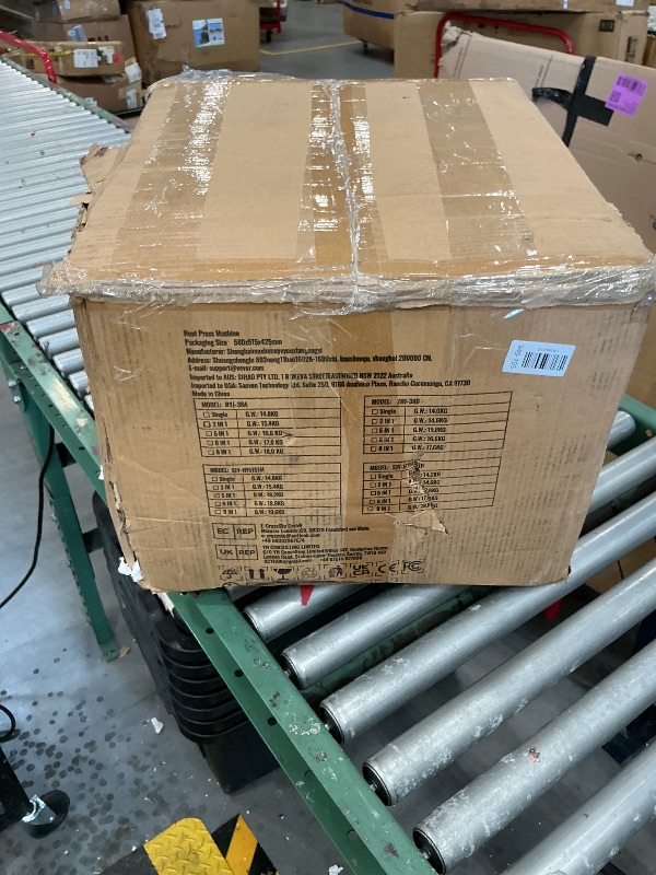 View 2 of VEVOR 5-in-1 Heat Press Machine 15"x15"