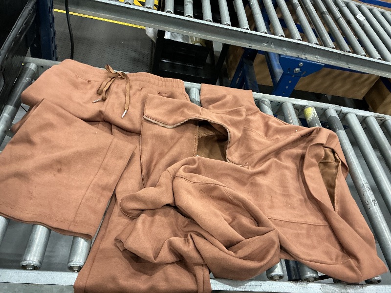 Photo 1 of Women's Brown Flared jumpsuit. Size: S