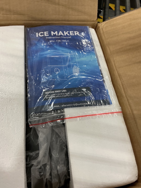 View 3 of Bodare Portable Nugget Ice Maker, 42 lbs/24h