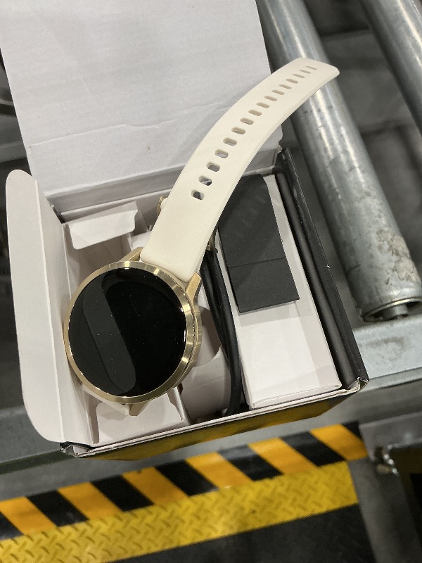 View 3 of Garmin Venu 4 Smartwatch 41mm Bone Silicone
