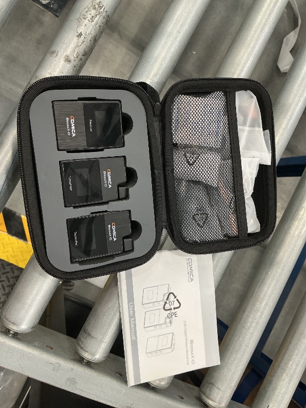 Photo 1 of COMICA BoomX-D2 Wireless Lavalier Microphone System