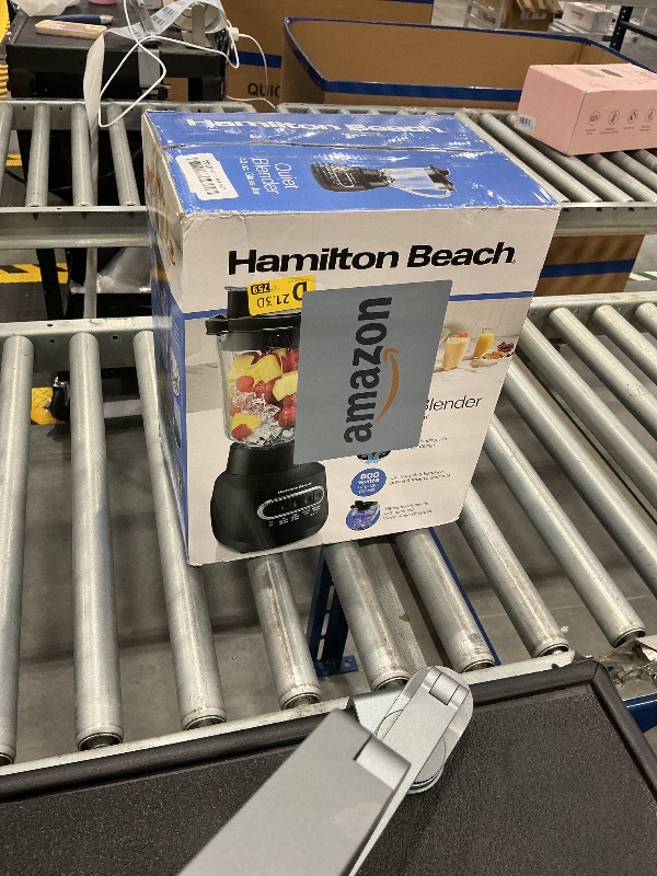 Photo 1 of Hamilton Beach Quiet Blender - 800W, Black