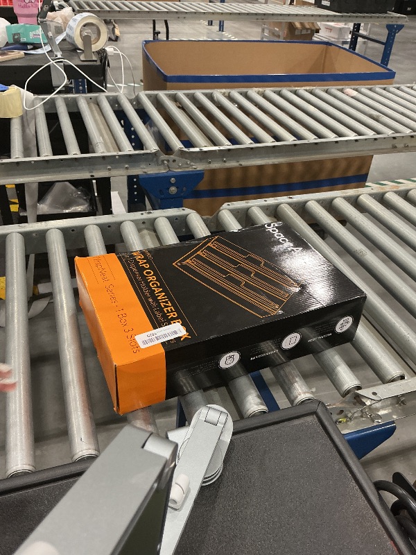 Photo 1 of SpaceAid WrapNeat 3-Slot Wrap Organizer