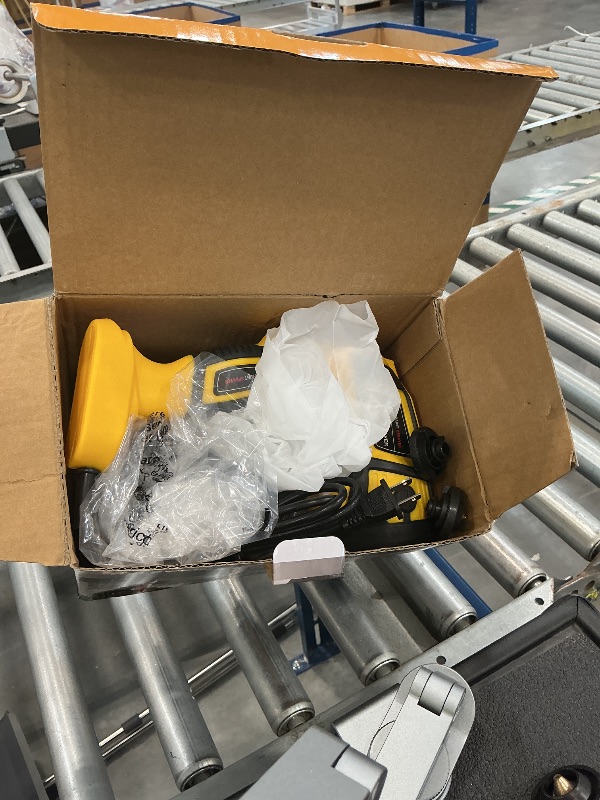 Photo 1 of 1000W HVLP Paint Sprayer, High Power Electric Spray Paint Gun with 4 Copper Nozzles & 3 Patterns, Large Capacity Power Painter for House Painting, Furniture, Cabinets, Fence (Yellow)