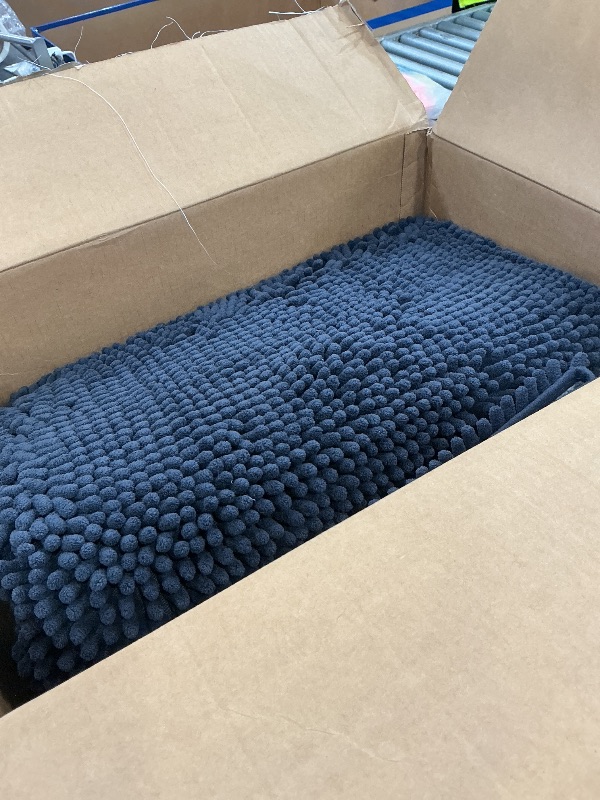 Photo 1 of Muddy Mat Microfiber Entrance Rug - Charcoal 48"x72"