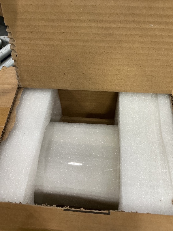 Photo 1 of HBlife Glass Rice Dispenser with Wooden Stand, 5L