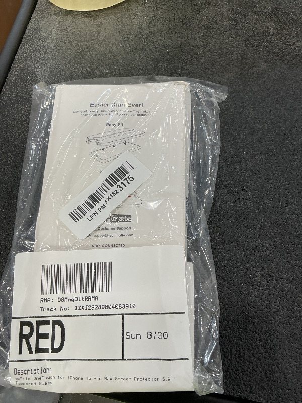 Photo 1 of amFilm OneTouch Screen Protector for iPhone 16 Pro Max 6.9"