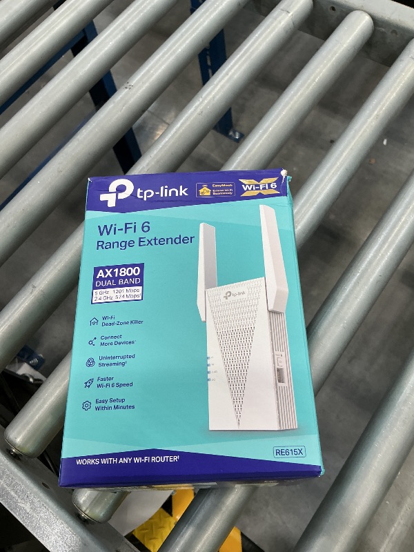 Photo 1 of TP-Link RE615X AX1800 WiFi 6 Range Extender