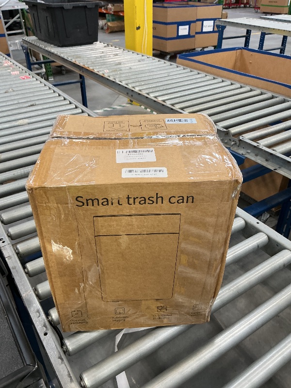 Photo 1 of WICHEMI Automatic 8 Gallon Motion Sensor Trash Can