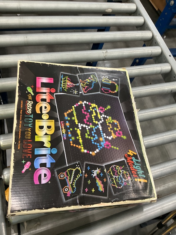 Photo 1 of Lite Brite Classic, Favorite Retro Toy - Create Art with Light, STEM, Educational Learning, Holiday, Birthday, Gift, Boys, Kid, Toddler, Girls Age 4+