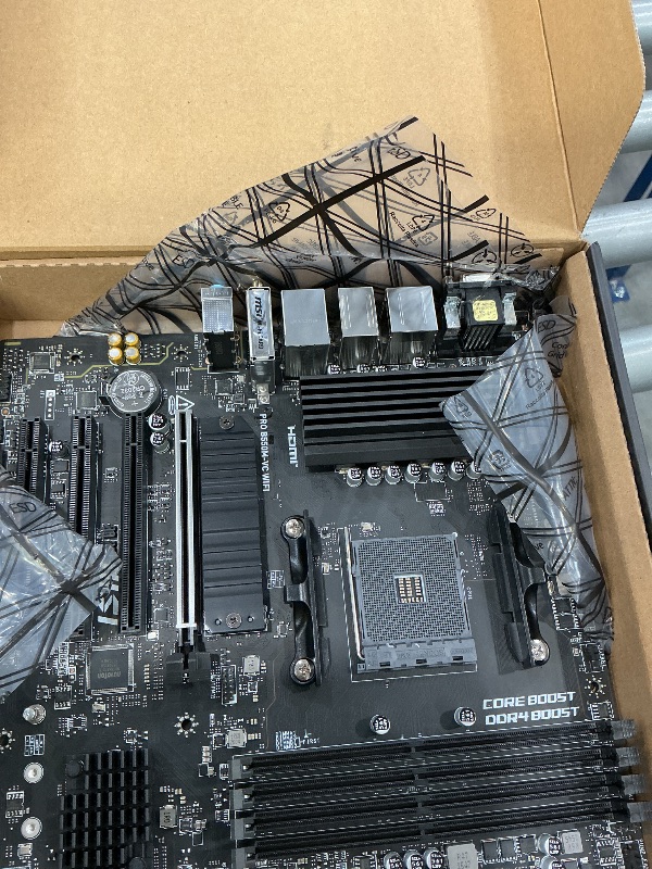 Photo 1 of MSI PRO B550M-VC WiFi Motherboard
