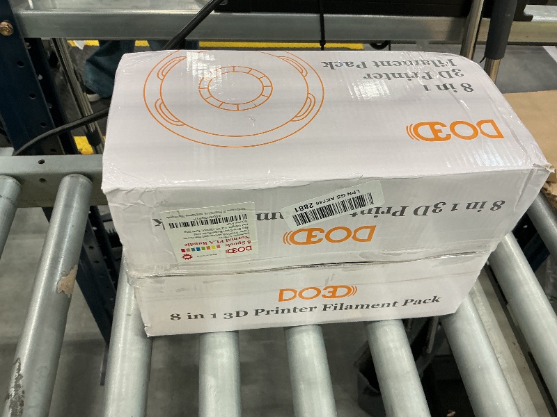 Photo 1 of DO3D PLA Filament 8 Colors Bundle, 250g Spools