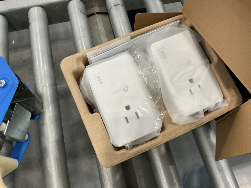 Photo 1 of TP-Link AV1000 Powerline Ethernet Adapter Kit - Passthrough, Gigabit Port
