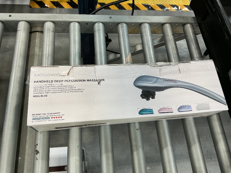 Photo 1 of MEGAWISE Cordless Back Massager, 5 Speed Handheld