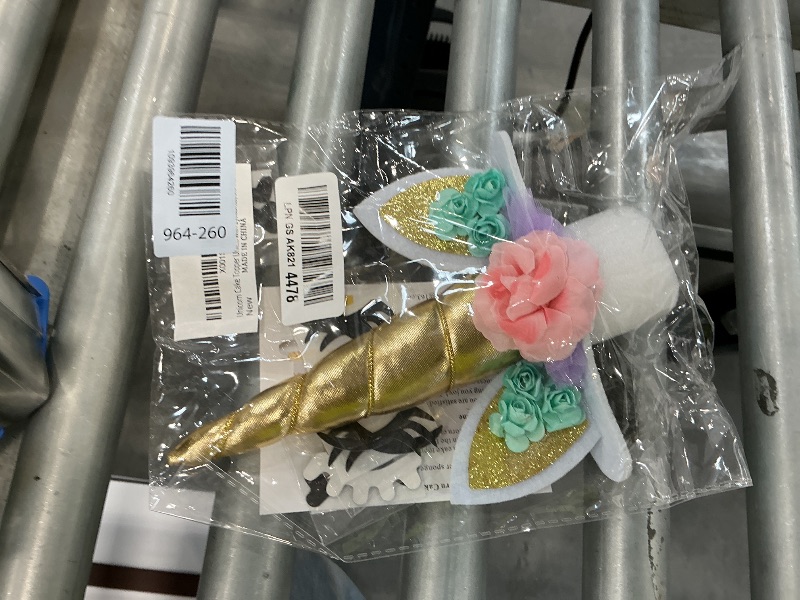 Photo 1 of Zkptops Unicorn Cake Topper with Eyelashes