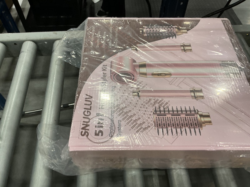 Photo 1 of SnugLuv Blow Dryer Brush Set - Light Pink