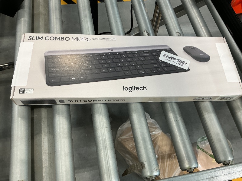 Photo 1 of Logitech MK470 Slim Wireless Keyboard and Mouse Combo
