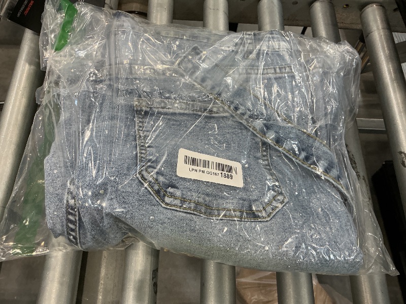 Photo 1 of CHICME Women's Rhinestone Flare Jeans - Blue - X-Large