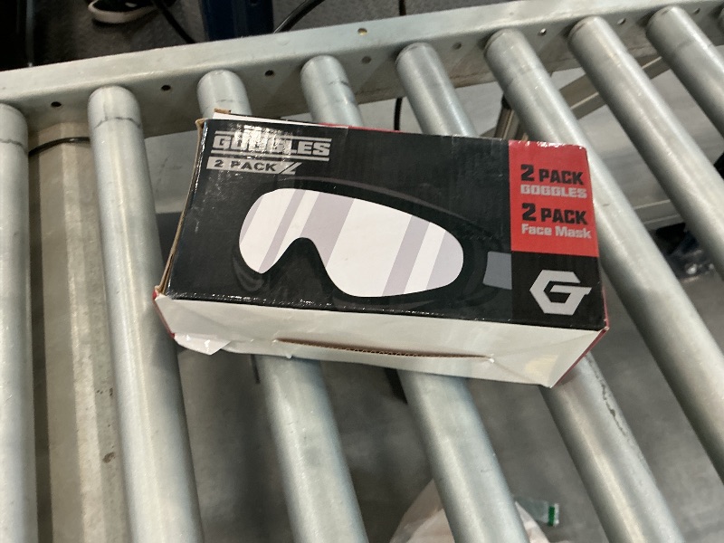 Photo 1 of OXG 2 Pack Motorcycle Goggles with Neck Gaiters