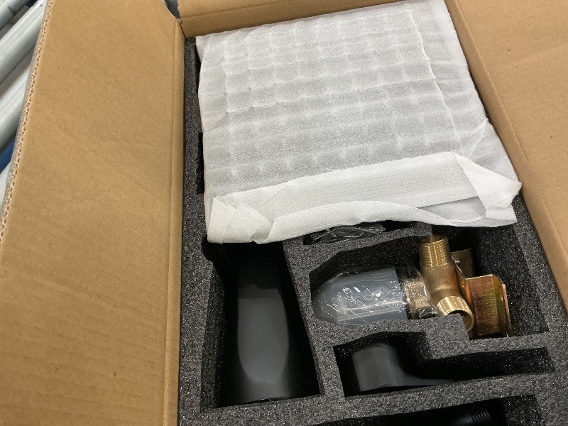 Photo 1 of Golingshow Tub Shower Faucet Set, Black Matte