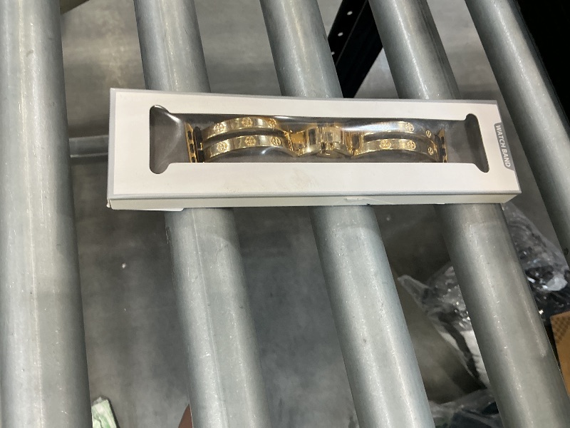 Photo 1 of MONSPIRE Gold Metal Band for Apple Watch 38/40/41mm
